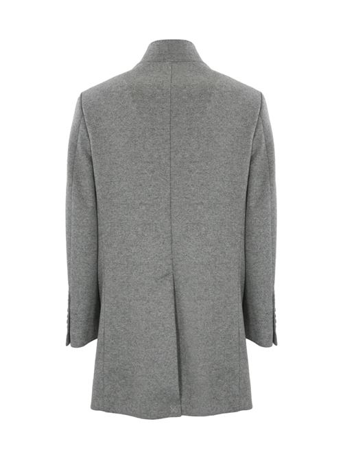 Cappotto in lana con gancio Grigio FAY | NAM5449025J VJBB201